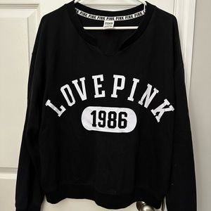 Victoria’s Secret PINK pullover sweatshirt.